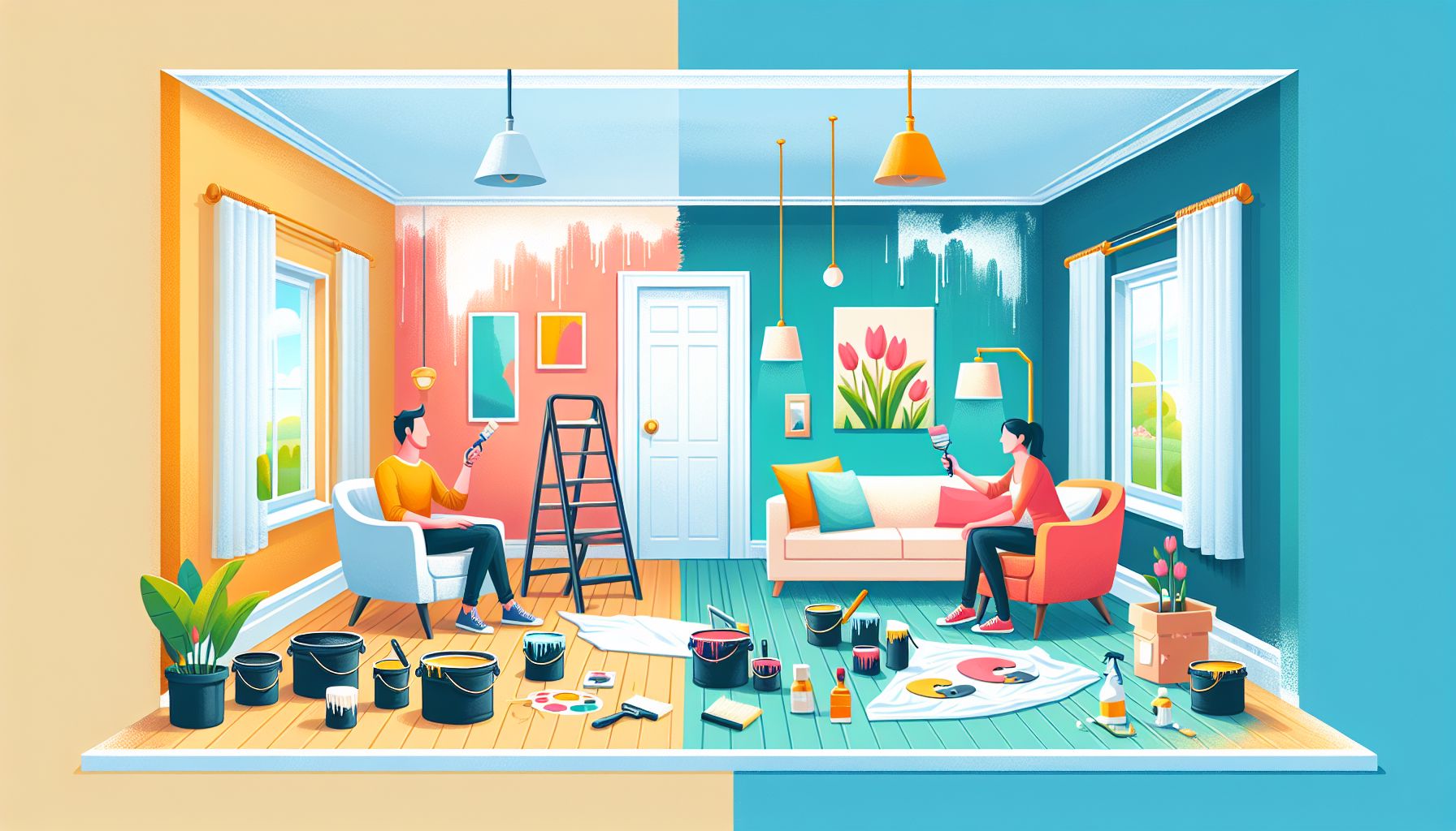 Updating Your Living Space: The Power of Painting Tips & Tricks